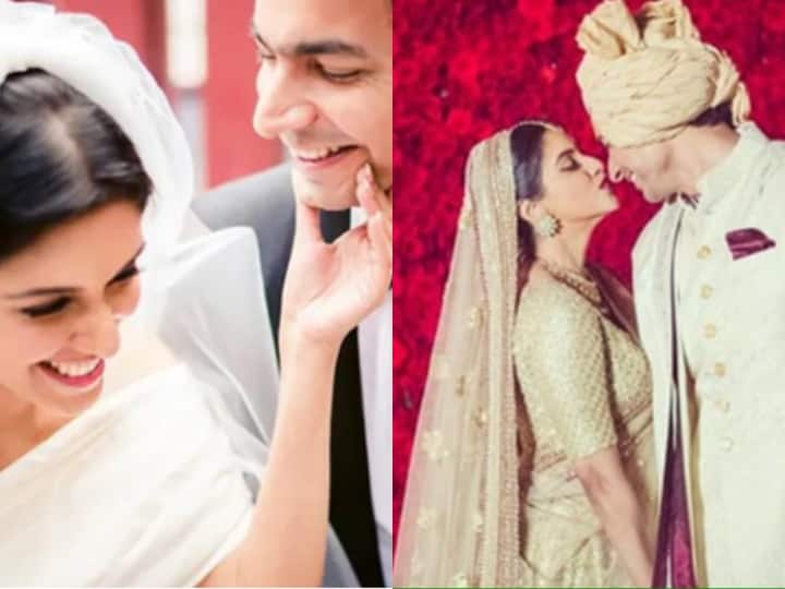 Asin got married first according to Christian then Hindu customs, see Asin's wedding album
