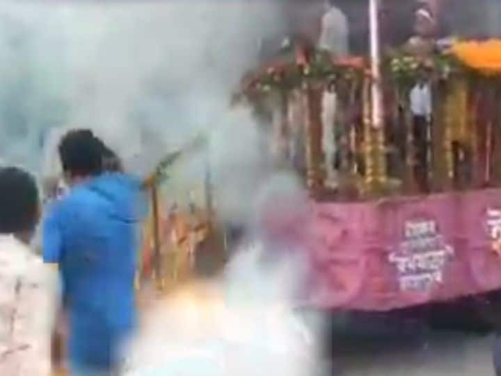 Chariot catches fire due to contact with electric wires in Unakoti, Tripura, 6 dead