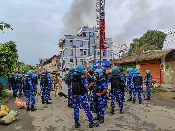 Firing again in Manipur's Harothel, Army retaliates