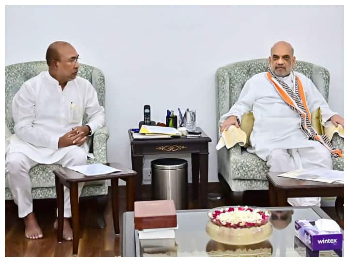 Manipur CM claims after meeting Amit Shah – no one died after June 13