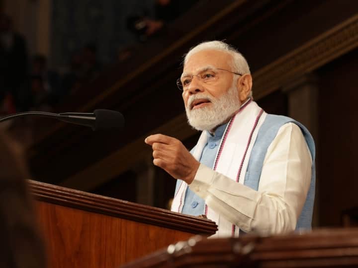PM Modi said at Reagan Center – This is Mini India… Big update on H1-B visa