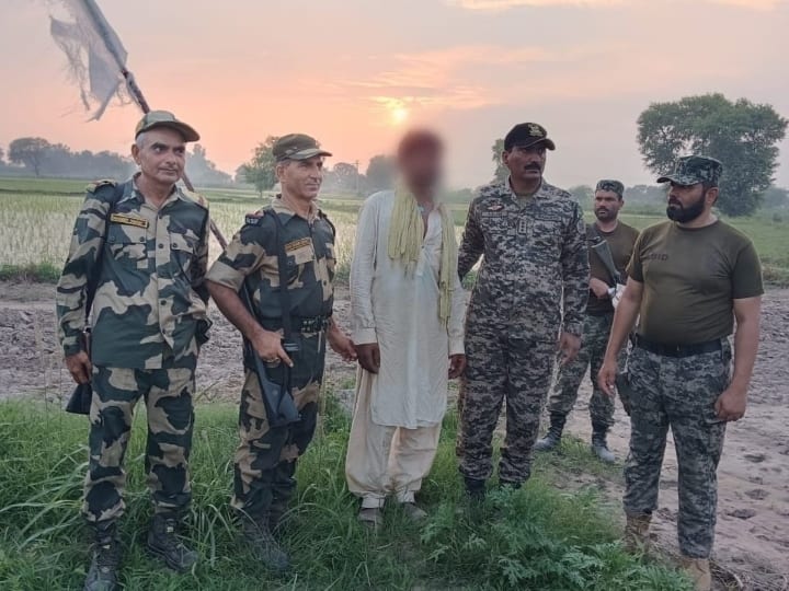 Pakistani man crossed the border and entered India, first caught by BSF and then sent back, know the matter