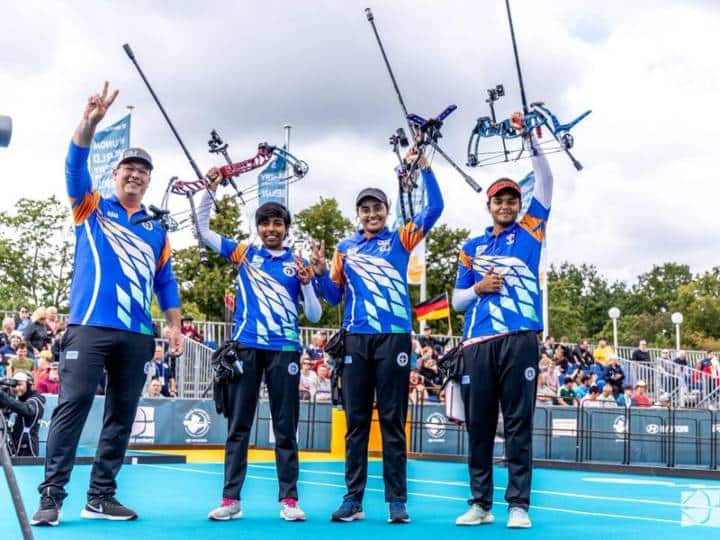 Indian archery team ends long wait of 42, wins gold medal in World Championship