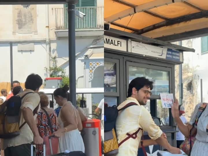 Siddharth Malhotra-Kiara Advani were seen carrying their luggage in Italy, users said - no sense...