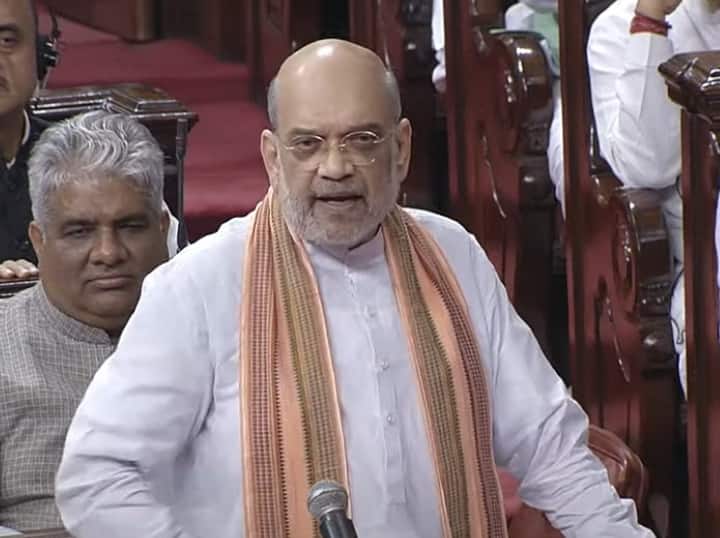 When Kharge interrupted in the Rajya Sabha, Amit Shah said, 'Hey listen, to save the PM's membership...'