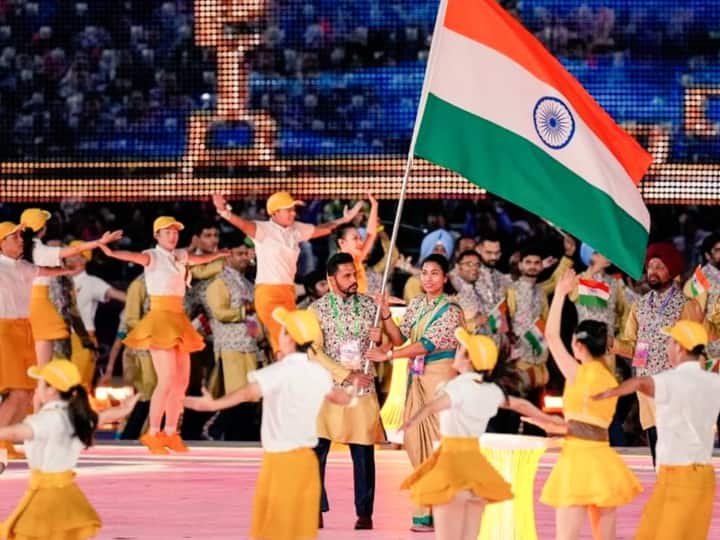 Asian Games begins, Harmanpreet-Lovlina lead India;  See pictures of the opening ceremony
