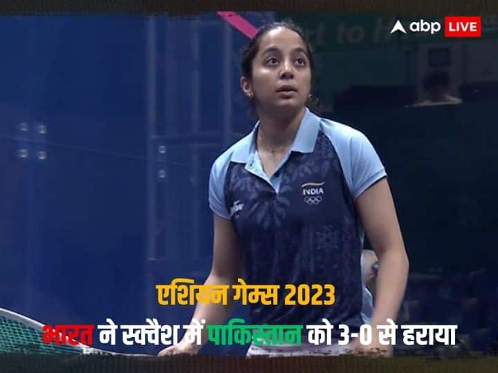 India defeated Pakistan badly in Asian Games 2023, won 3-0 in squash