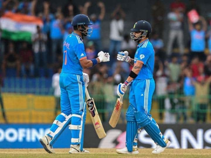India gave Pakistan a target of 357 runs, KL Rahul and King Kohli turned the match by scoring centuries.