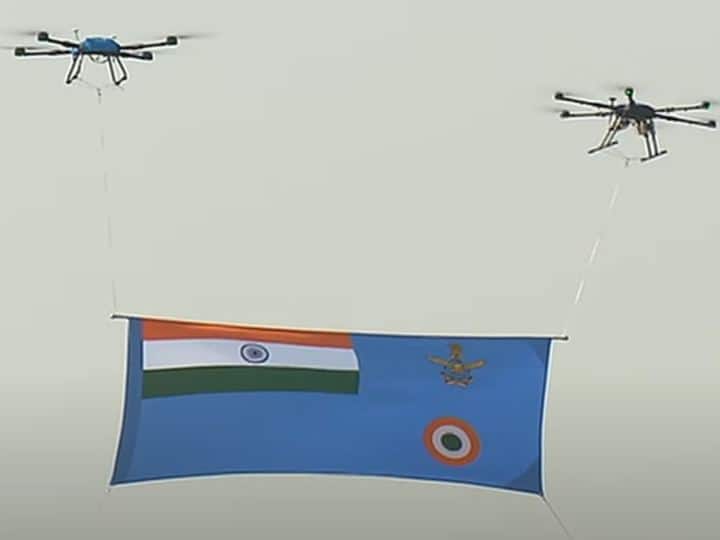 Bravery of soldiers shown on the occasion of Air Force Day, Air Force gets new flag on 91st anniversary