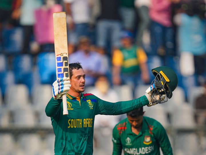 De Kock is making the last World Cup memorable, scored his third century in the 5th match