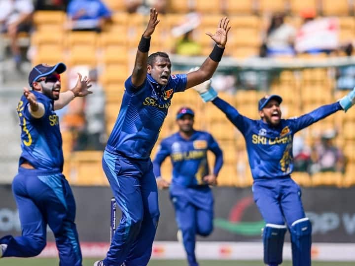 England's innings was limited to 33.2 overs, Sri Lanka faced the challenge of 157 runs to win.