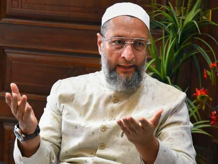 'Israel has occupied Palestinian land for 80 years...', Asaduddin Owaisi said on the ongoing war in Gaza.