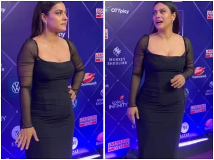 Kajol became uncomfortable wearing a tight dress, people made fun of her obesity