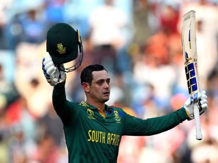Quinton de Kock's second consecutive century, playing his last ODI World Cup, spread the magic in his home ground.