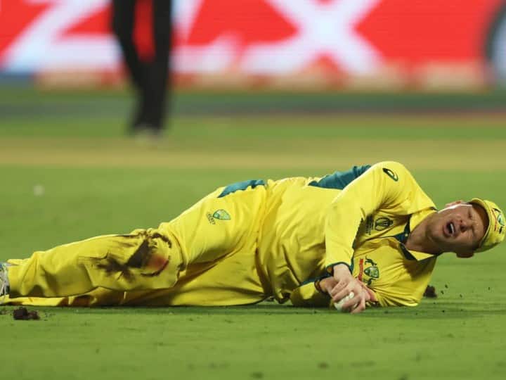 Smith's knee bled while fielding, did not leave the field to beat Pakistan