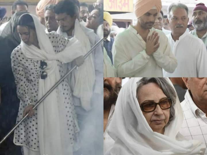 Son Angad bids last farewell to Bishan Singh Bedi with tearful eyes, daughter-in-law Neha performed this responsibility