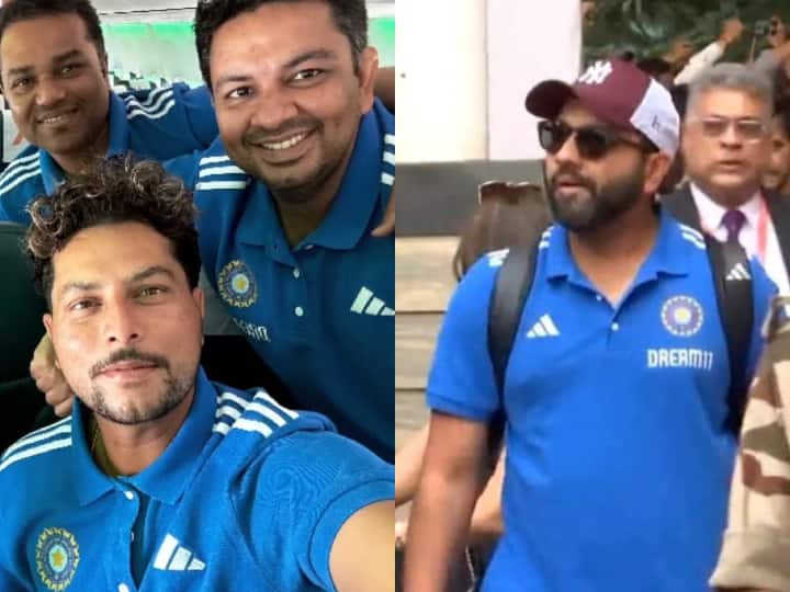 Team India reached Mumbai for the next match against Sri Lanka, see special pictures