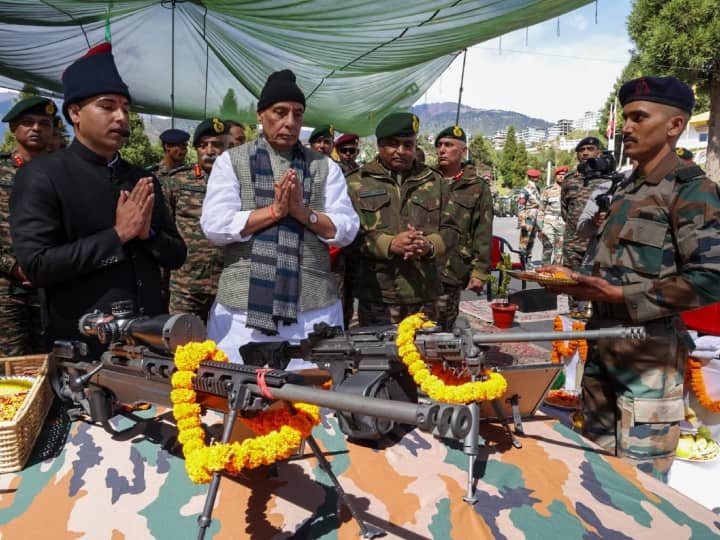 'There is no option other than strengthening the security system', Rajnath said in Tawang near China border