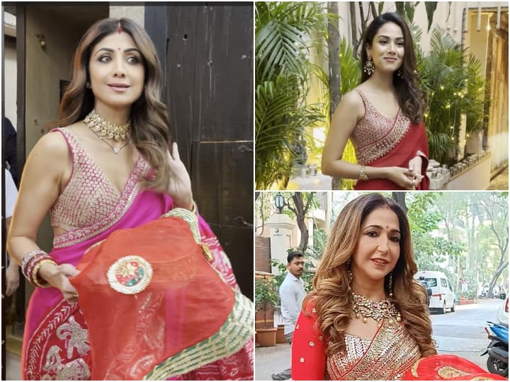 Bollywood beauties came out dressed up to see the moon, this is how they are celebrating Karva Chauth...see pictures