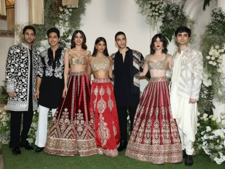 'The Archies' girls arrived at the Diwali party twinning, users said - 'Is it a lehenga or a sofa cover'
