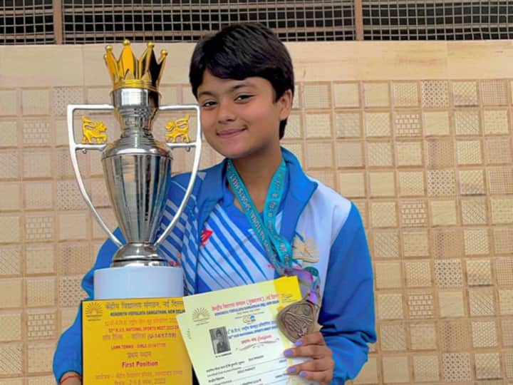 Delhi's Ila Pandey becomes national champion in lawn tennis in KV Sports Meet, wins gold