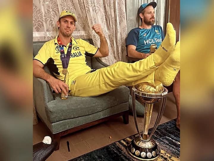 Mohammed Shami angry with Mitchell Marsh's actions, it is a matter of stepping on the World Cup trophy