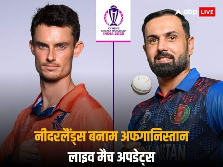 NED vs AFG Live: Match between Netherlands and Afghanistan in Lucknow, read who has the upper hand