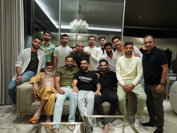 Pathan brothers gave a feast to the Afghan team, very special video of Rashid Khan went viral