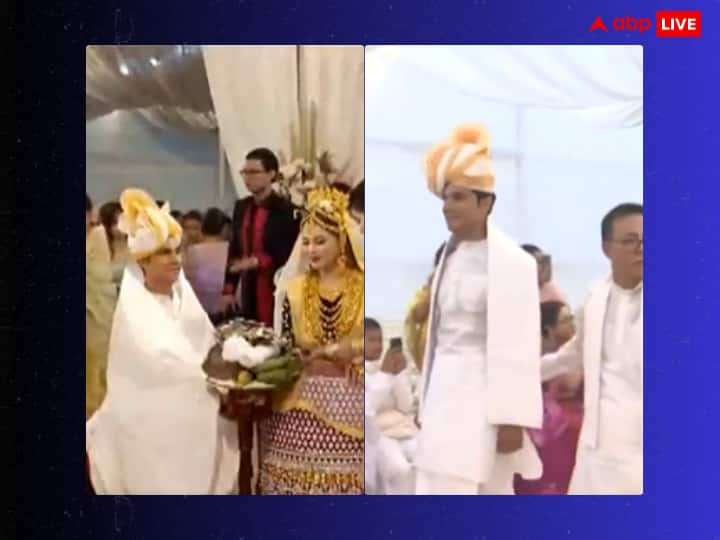 Randeep Hooda became Lynn Laishram's groom wearing white dhoti-kurta, first video of the wedding surfaced.