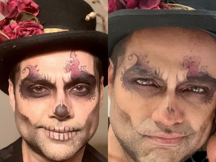 Sunny Deol's brother did this to himself at the Halloween party, Dharmendra's daughter also became a cat
