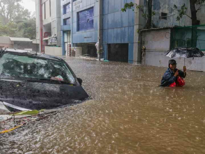 Cyclone Michong will reach Andhra Pradesh tomorrow, wreaked havoc in Tamil Nadu, cars seen floating on the roads.