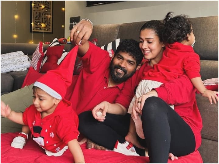 Nayanthara celebrated Christmas with family, the actress shared pictures of her children