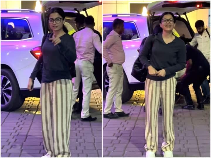 Rashmika Mandanna was spotted at the airport amid the success of 'Animal', asked this question about the film