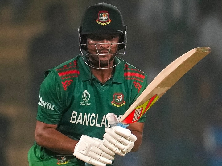 Shakib Al Hasan could not bat well in the 2023 ODI World Cup due to eye problem?