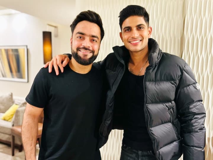Shubman Gill came to inquire about the well-being of Rashid Khan, the Afghan spinner thanked him like this