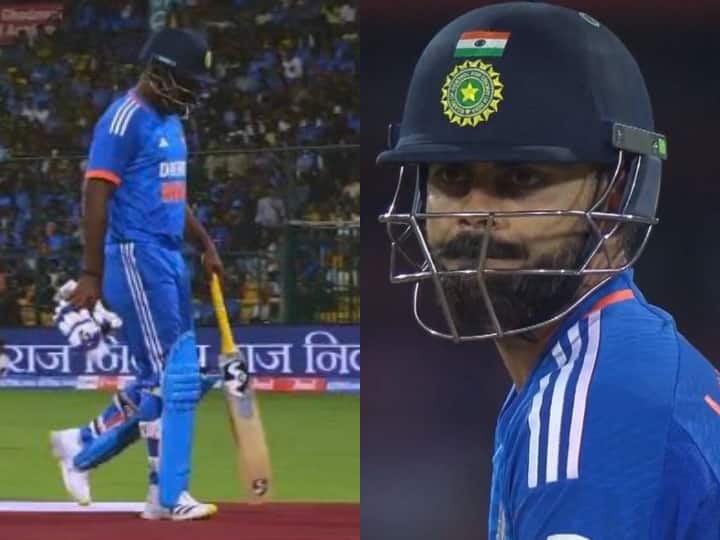 India's top order collapses in the third T20, Farid Ahmed becomes the last man;  Kohli-Sanju out on golden duck