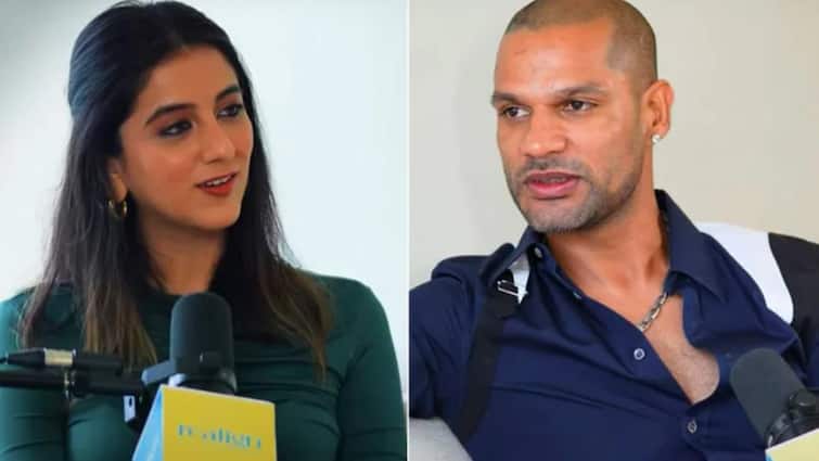Shikhar Dhawan: 'You attracted me too?'  What did Shikhar Dhawan say to the anchor...