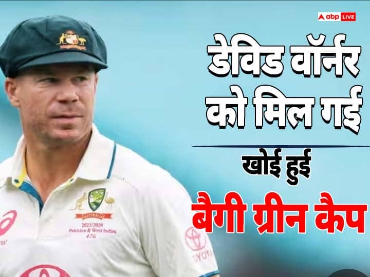 Watch: David Warner finds his lost baggy green cap, gives good news to fans by sharing video