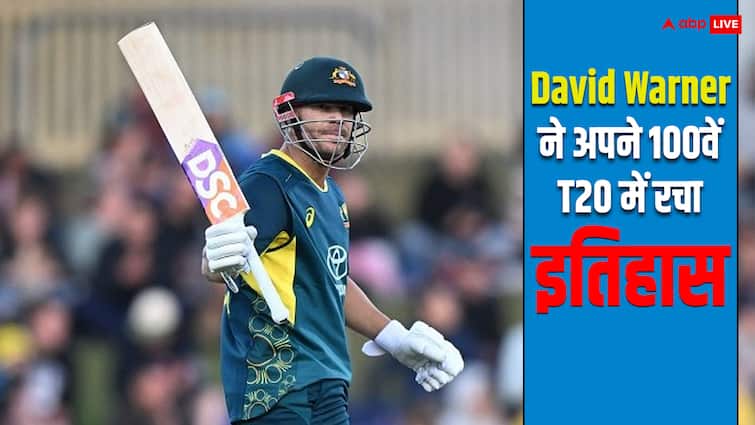 AUS vs WI: David Warner creates history in his 100th T20, first in cricket history to do so
