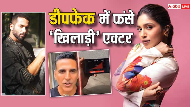 Akshay Kumar becomes victim of deepfake scandal, these stars including Shahid Kapoor reacted