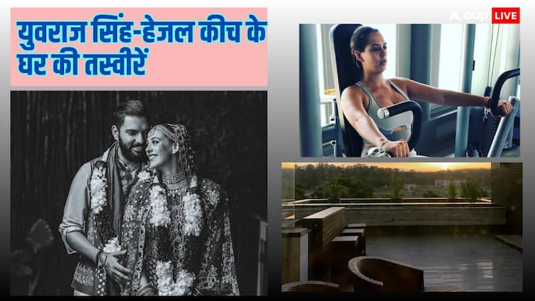 Hazel Keech lives in this luxurious house with husband Yuvraj Singh, see pictures