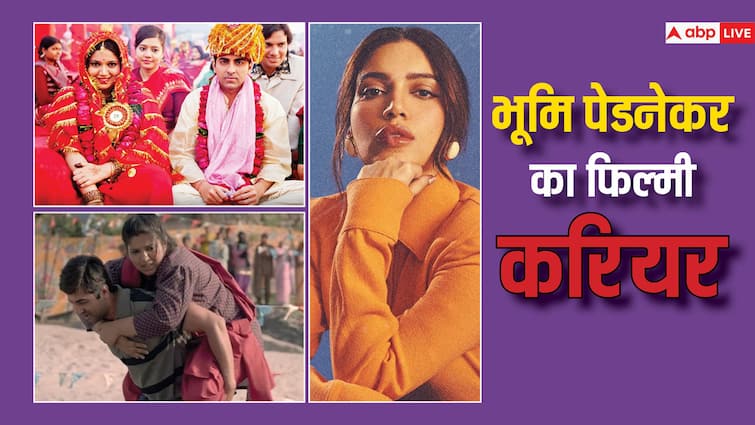 How did Bhumi Pednekar become an actress from a casting assistant?  Had increased weight by 80 kg for 'Dum Laga Ke Haisha'