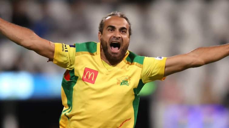 Imran Tahir did a big feat at the age of 44, created history by taking 500 wickets
