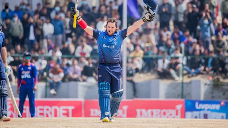 Namibia's John Nicole Lofty-Eaton scored the fastest century, beating all the stalwarts including Rohit-Miller