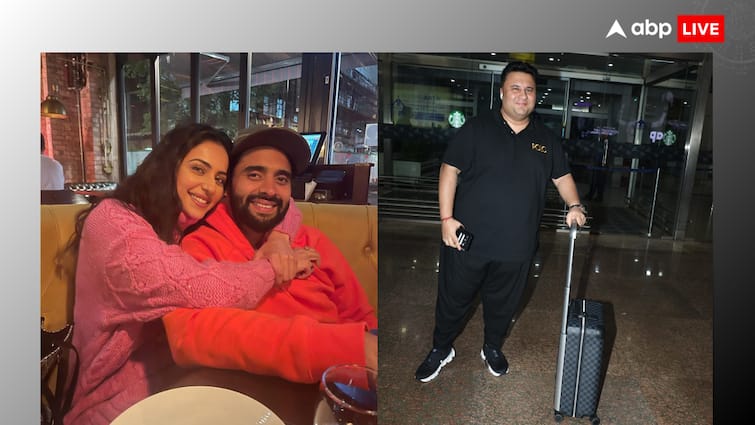 Nikki Bhagnani reached Goa to attend brother's wedding, Rakul's brother-in-law posed at the airport