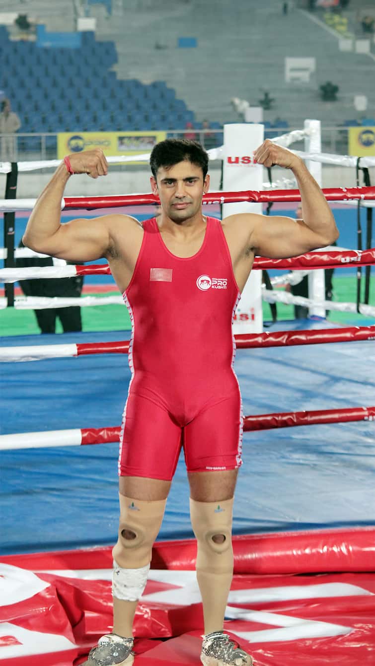 Sangram Singh hoisted the tricolor in International Pro Wrestling by defeating Pakistan's Muhammad Saeed
