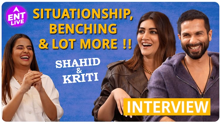 Shahid Kapoor and Kriti Sanon on Genz Love, AI Robots and more, TBMAUJ, Exclusive Interview