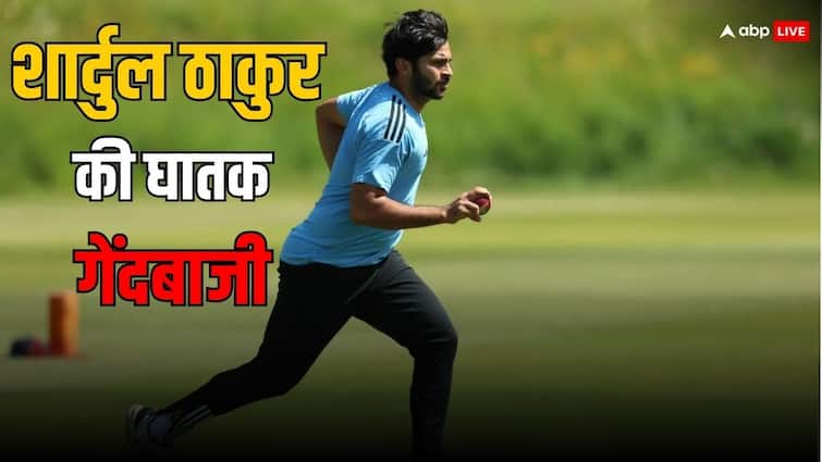 Shardul Thakur showed his strength in the first Ranji match of IPL, took 6 wickets for 21 runs.