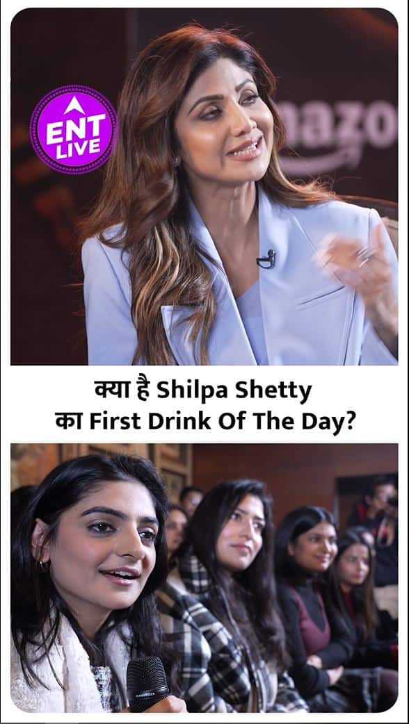 Shilpa Shetty told her special morning routine.  First Drink Of The Day
