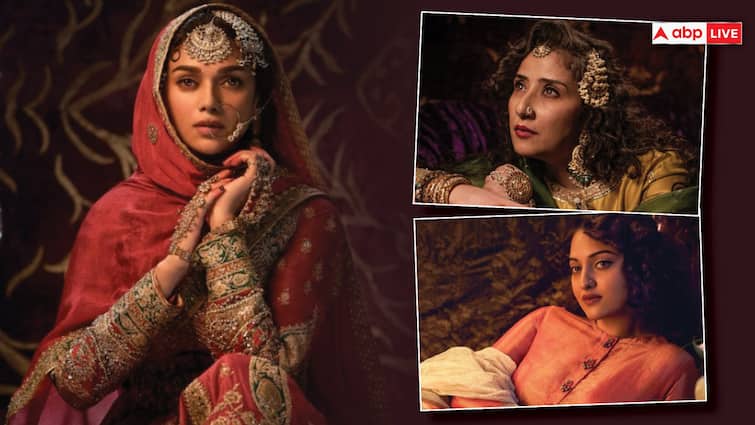 You will lose your heart after seeing the actresses of Sanjay Leela Bhansali's 'Hiramandi', see different posters of all of them
